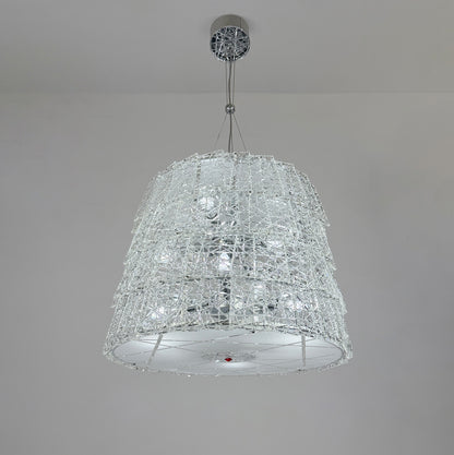 Candle-style crystal chandelier, European-style crystal lamp, pendant light fixture