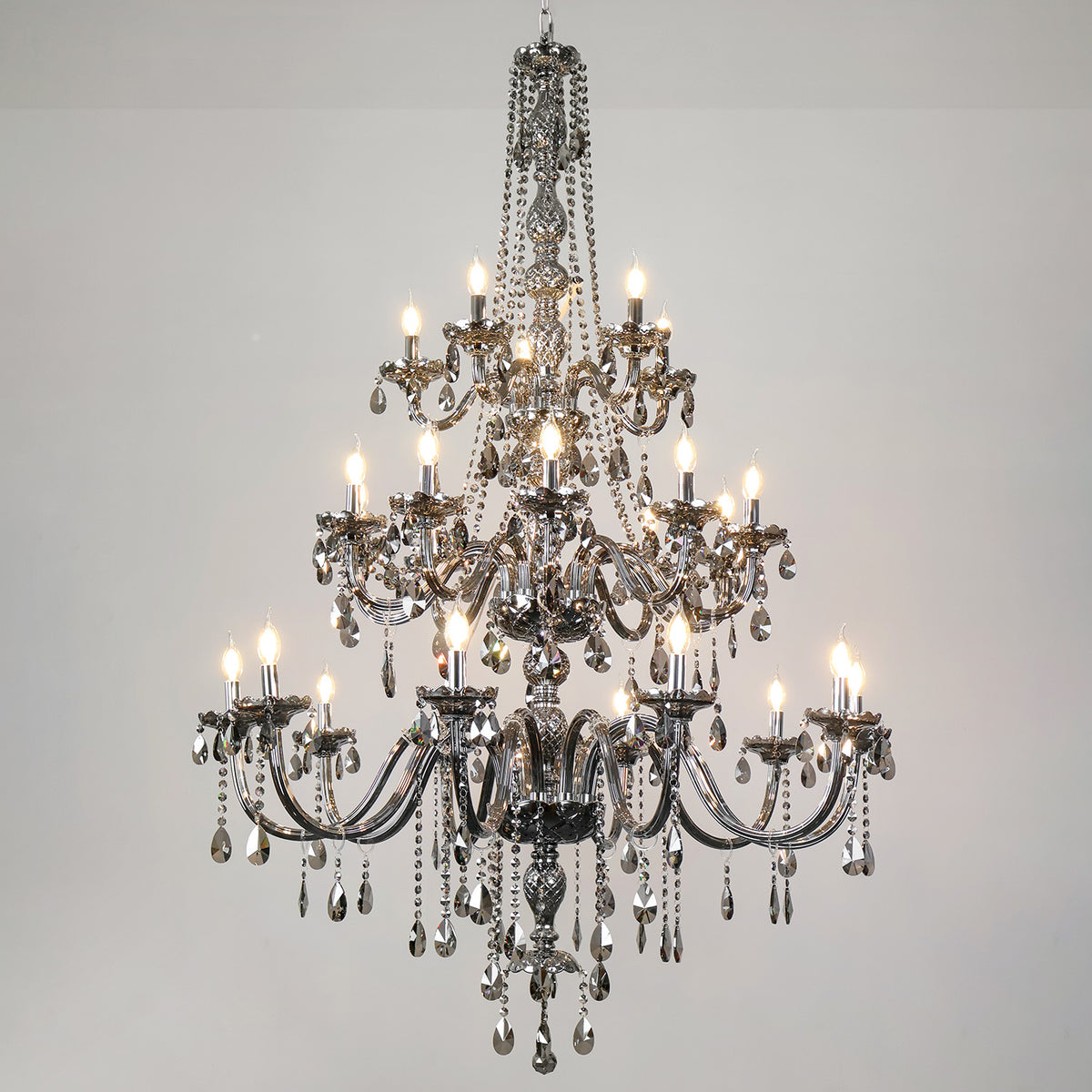 Crystal pendant lamp, living room candle lamp  French style
