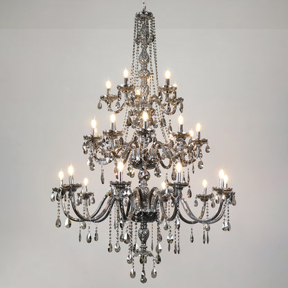 Crystal pendant lamp, living room candle lamp  French style