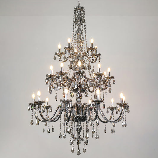 Crystal pendant lamp, living room candle lamp  French style
