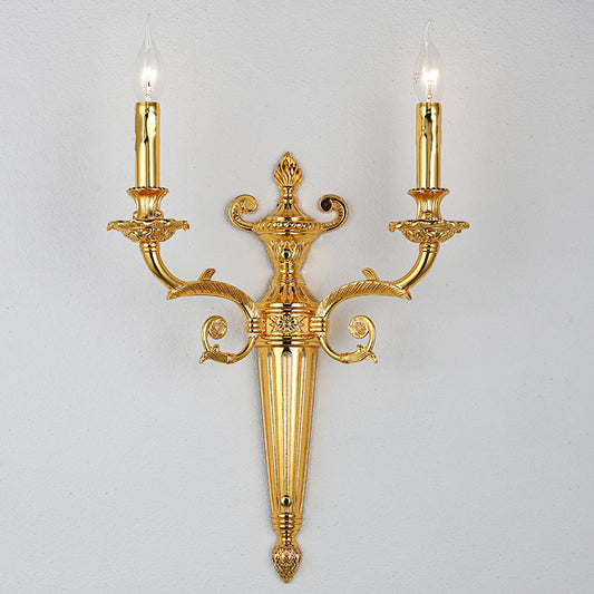 European modern simple zinc alloy wall lamp
