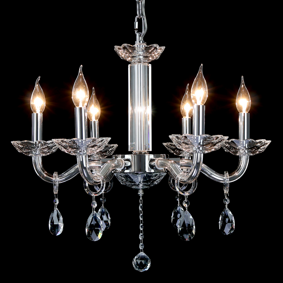 European crystal chandelie living room lighting luxurious villa bedroom crystal light