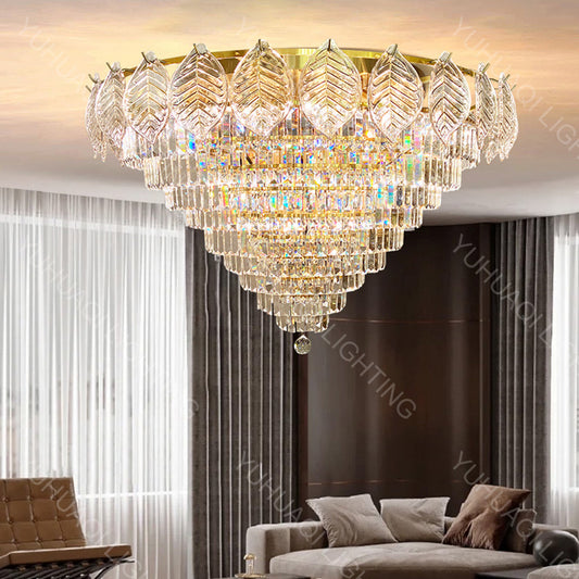 Light Luxury Crystal Ceiling Lamp HQ3087
