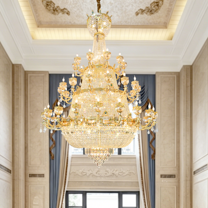 European crystal villa chandelier