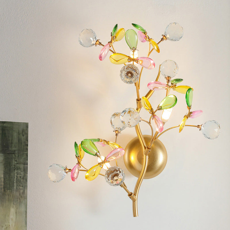 Colored wall lamp, postmodern style, room lamp, bedroom lamp, bedside wall lamp