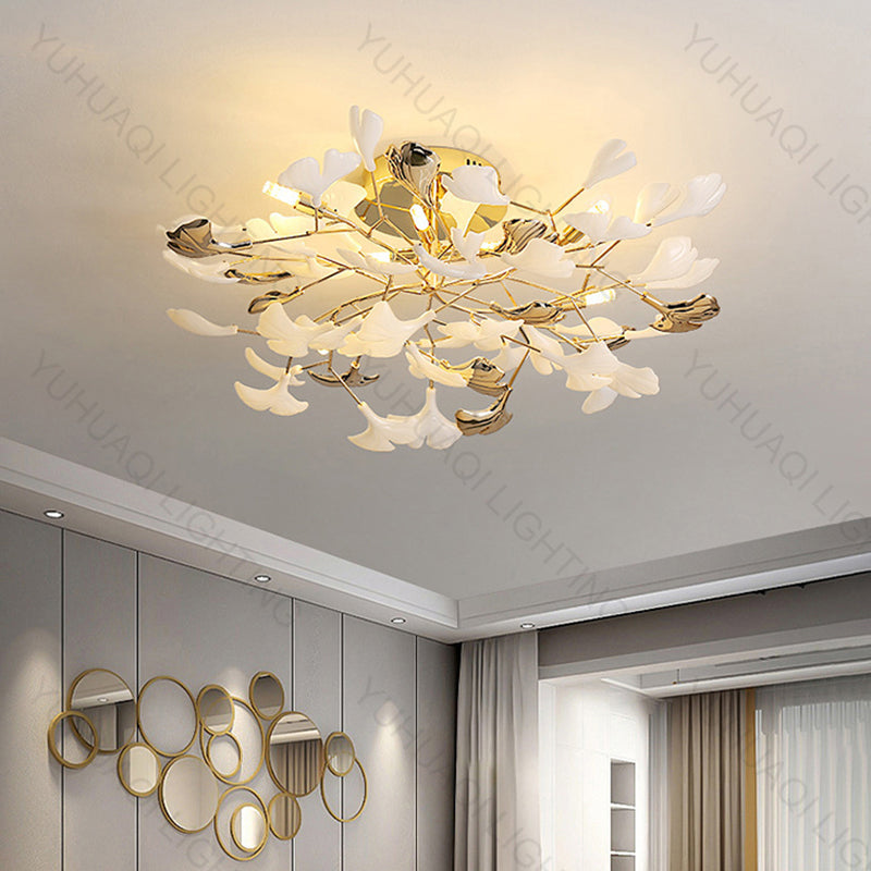 Ginkgo Leaf Ceiling Lamps HQ9322