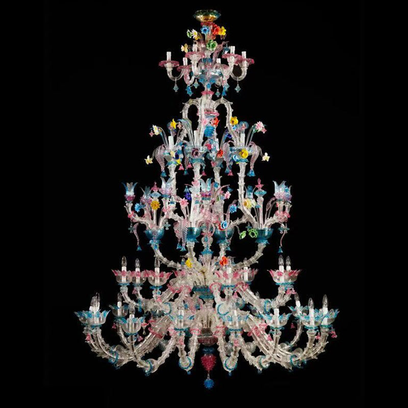 Yuhuaqi Lighting Candle Crystal Chandelier European Crystal Chandelier