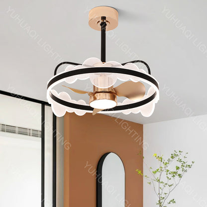 Aluminum Acrylic Fan Lamp