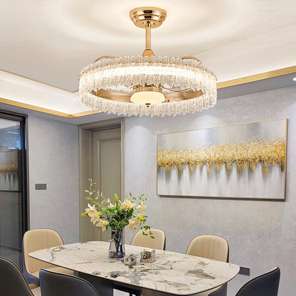 Fan light, dining room light, bedroom light, modern minimalist style HQC4895-5335-6248