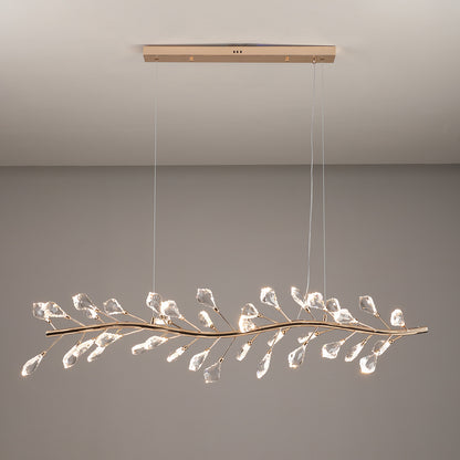 Modern simple crystal chandelier