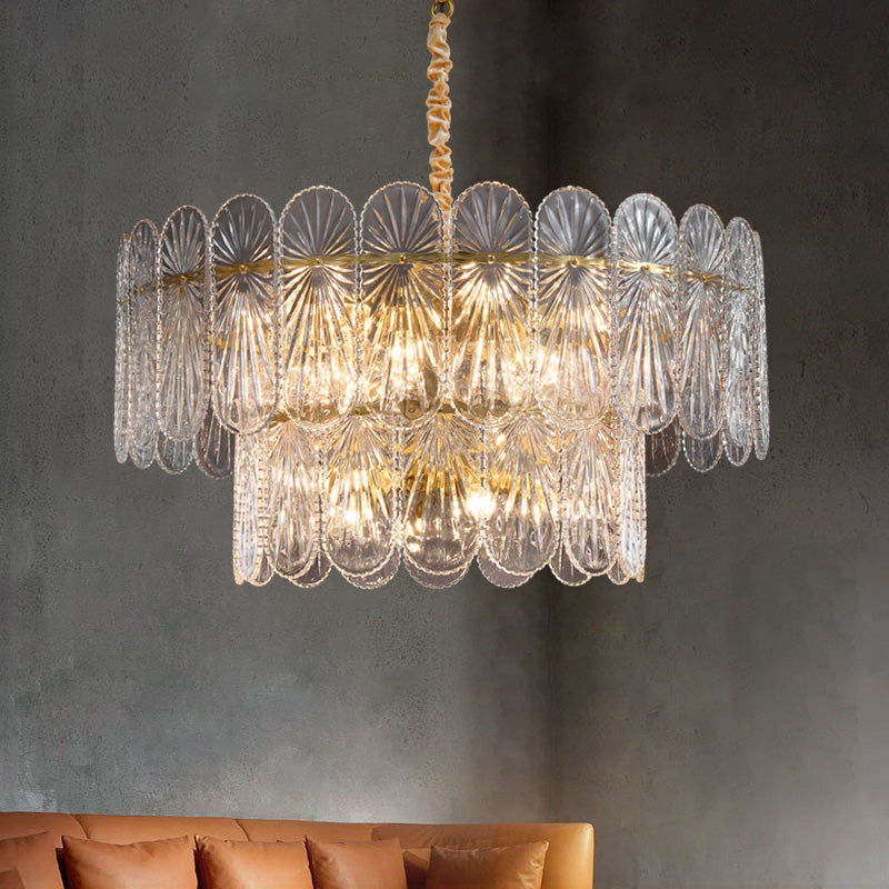 Wrought iron and glass chandeliers, dining room lights, hallway lights, living room lights, coffee shop lights