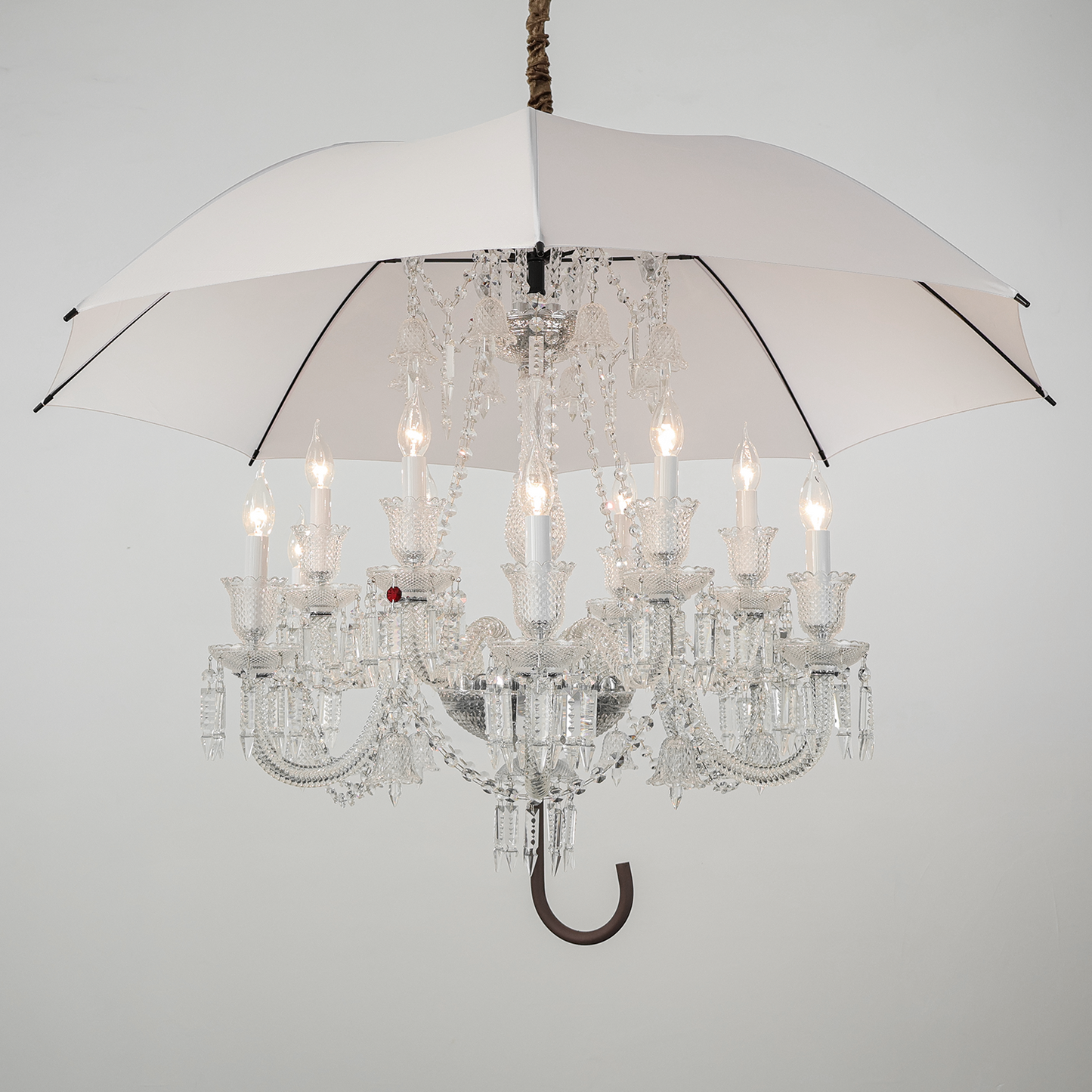 Crystal Chandelier | European-Style Crystal Chandelier | Living Room Pendant Light | Villa Lighting