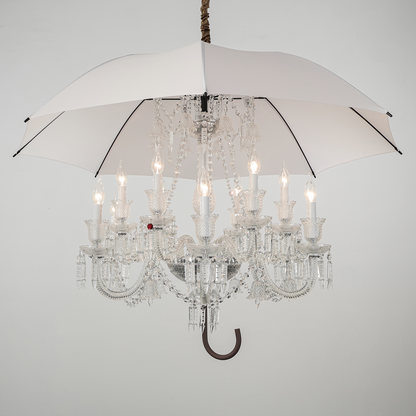 Crystal Chandelier | European-Style Crystal Chandelier | Living Room Pendant Light | Villa Lighting