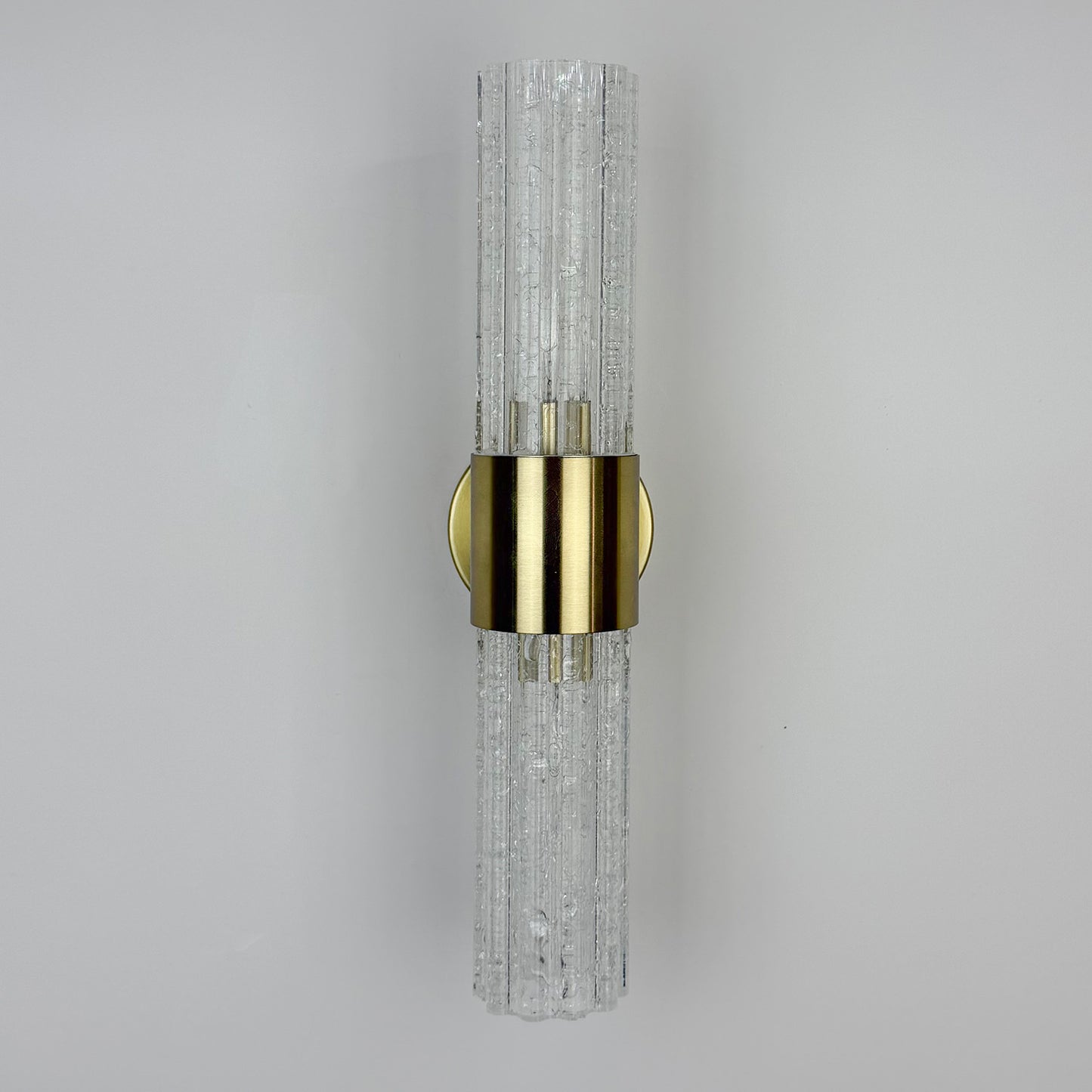 Glass wall lamp, postmodern style