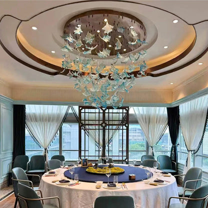 Ceiling lights, glass chandeliers, custom hotel lighting, living room lights, lobby chandeliers, ceiling lights