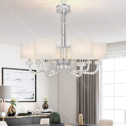 Postmodern Crystal Chandelier