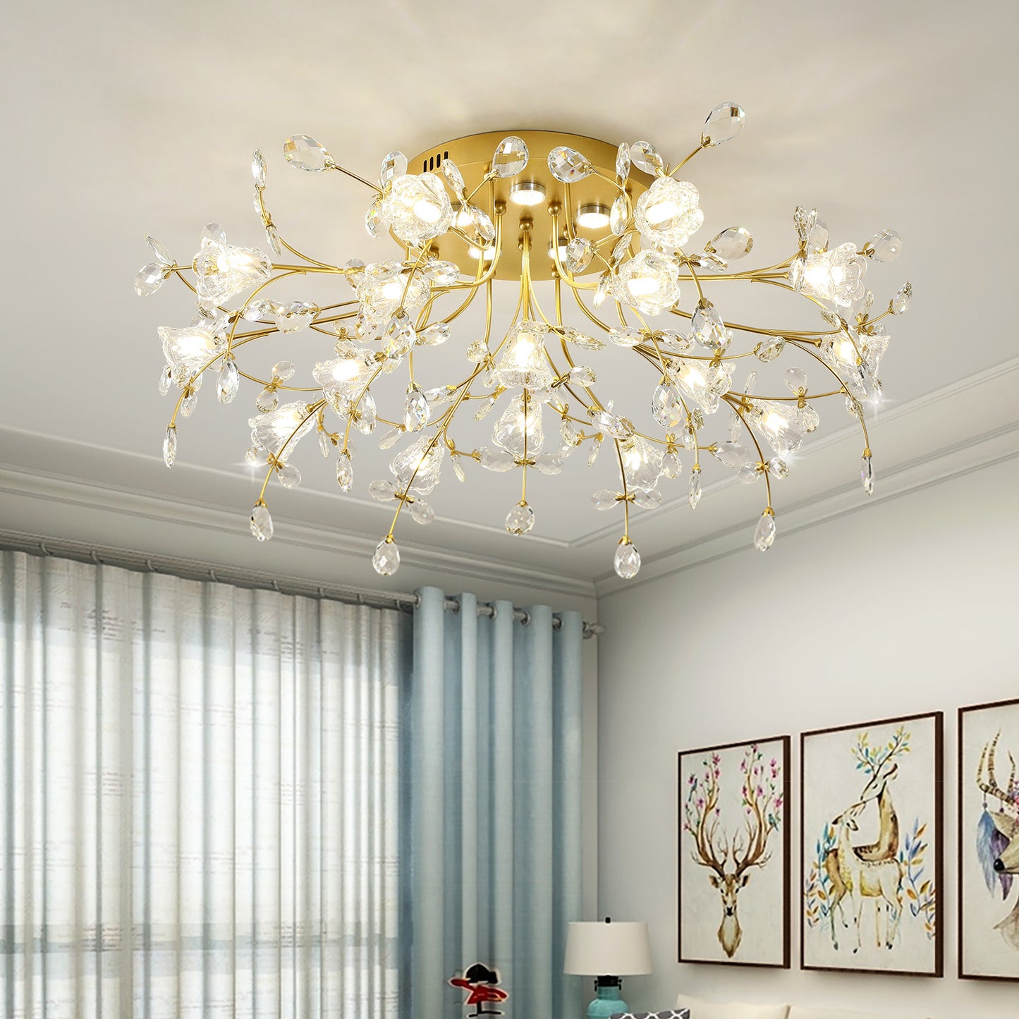 Ceiling lights, bedroom lights, living room lights