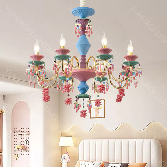 Macaron Crystal Chandelier HQ9210