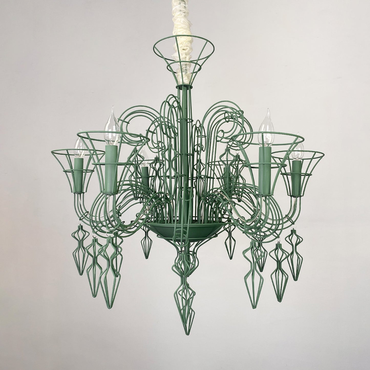 American simple iron art chandelier