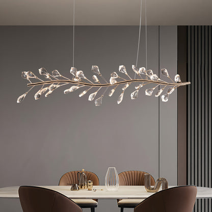 Modern simple crystal chandelier
