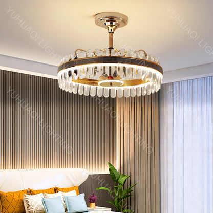Crystal Fan Lamp