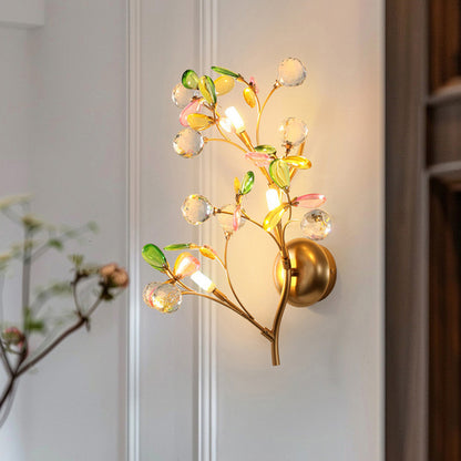 Colored wall lamp, postmodern style, room lamp, bedroom lamp, bedside wall lamp