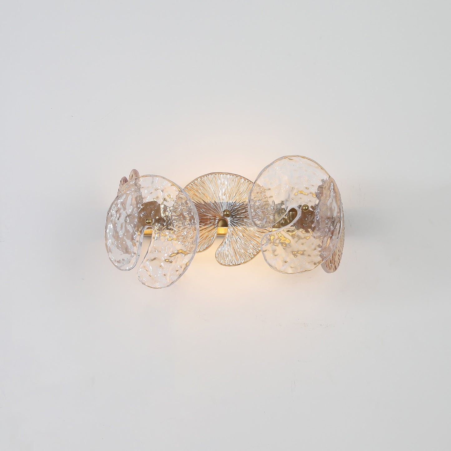 Postmodern glass chandelier modern minimalist style