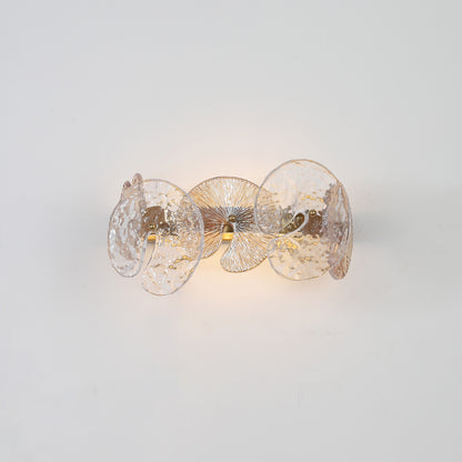 Postmodern glass chandelier modern minimalist style