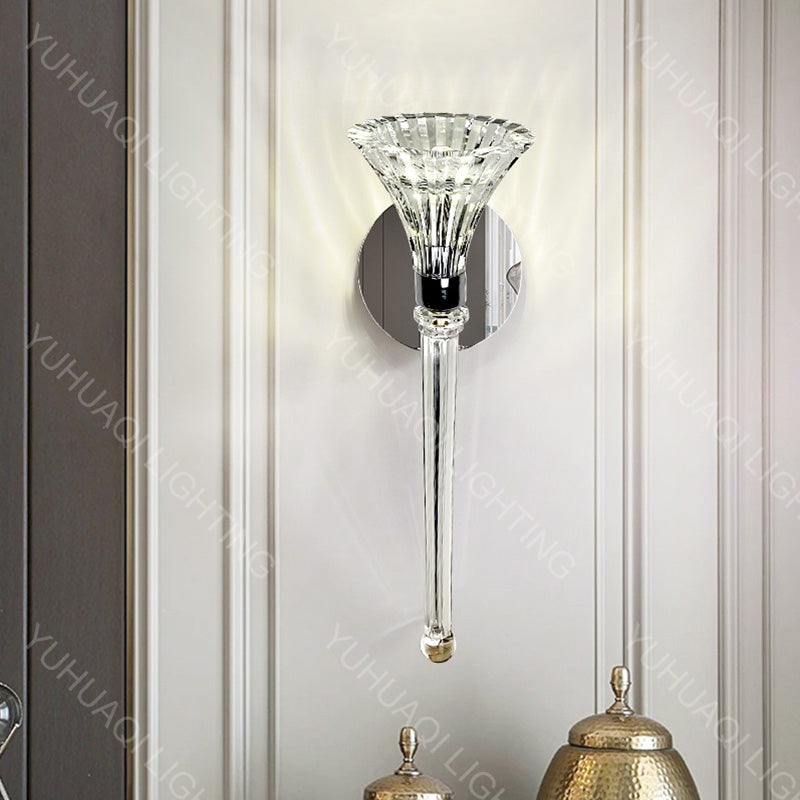 Postmodern Crystal Wall Lamp