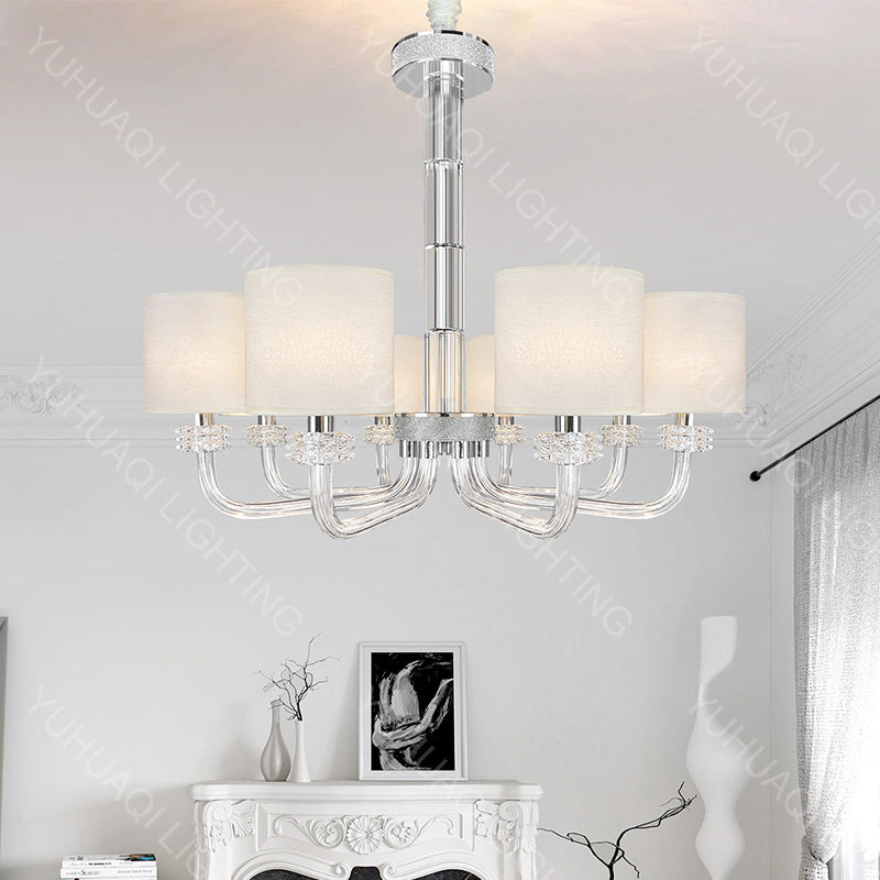 Postmodern Crystal Chandelier