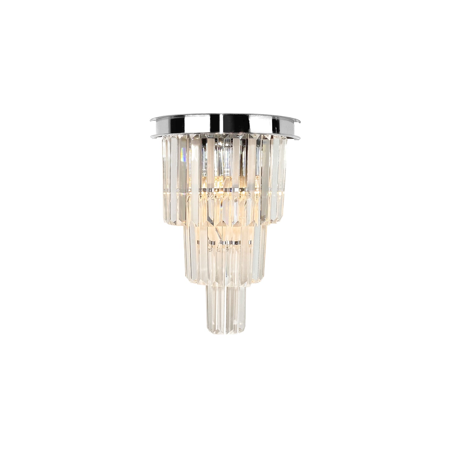 Light luxury postmodern glass crystal chandelier