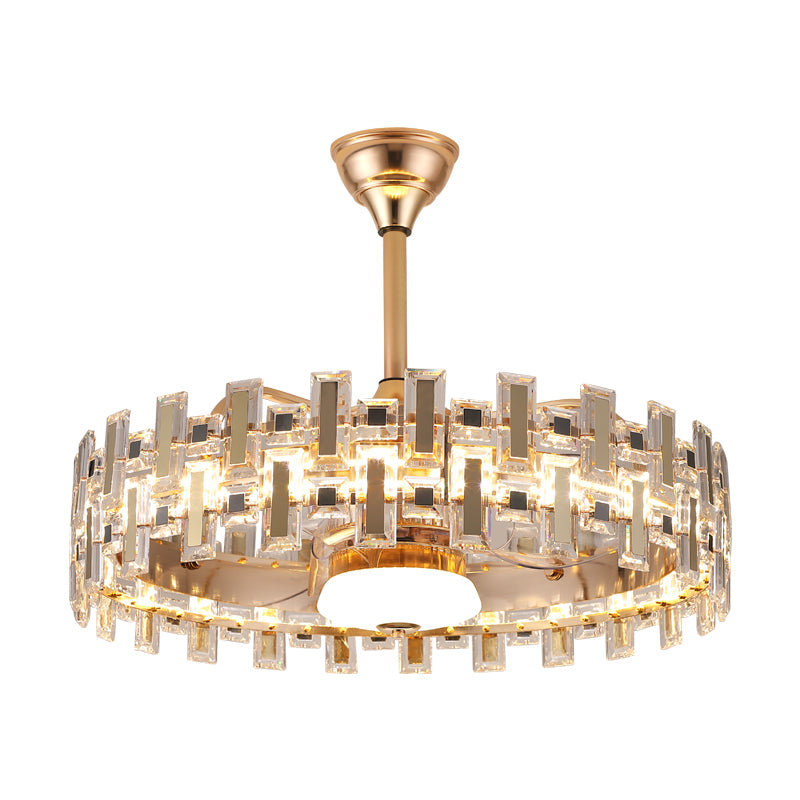 Fan light, dining room light, bedroom light, crystal light, crystal chandelier