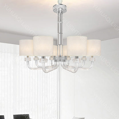 Postmodern Crystal Chandelier