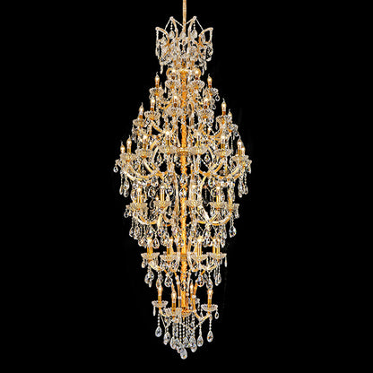 European candle crystal chandelier