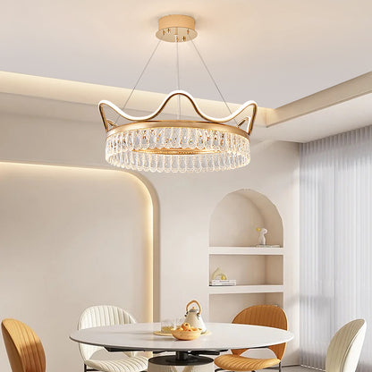 Postmodern crystal chandelier, living room light, bedroom light, dining room lightHQC2178-2475