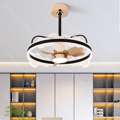 Aluminum Acrylic Fan Lamp