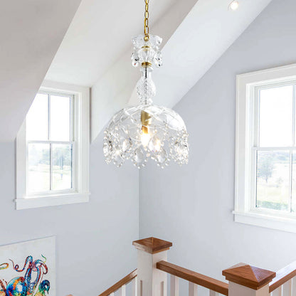 Crystal chandelier, dining room chandelier, hallway chandelier
