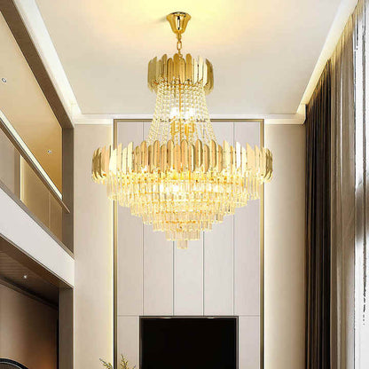 Light luxury modern simple crystal chandelier