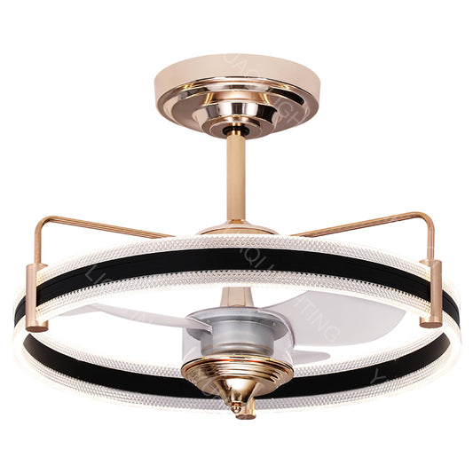 Aluminum Acrylic Fan Lamp