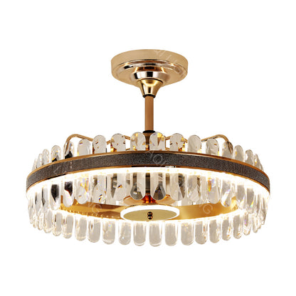Crystal Fan Lamp