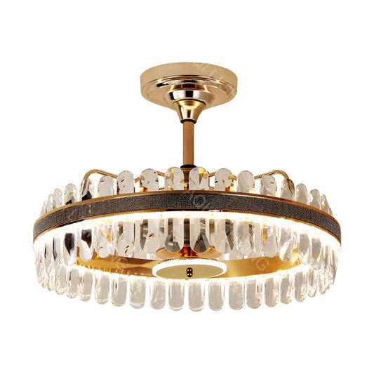 Crystal Fan Lamp