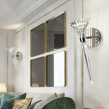 Postmodern Crystal Wall Lamp
