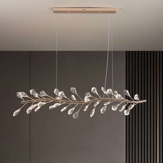 Modern simple crystal chandelier