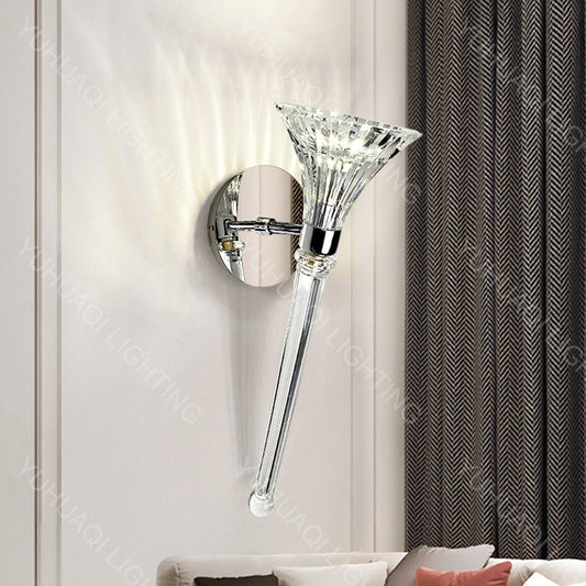 Postmodern Crystal Wall Lamp