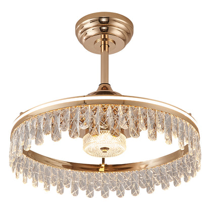 Fan light, dining room light, bedroom light, modern minimalist style HQC3960-4455