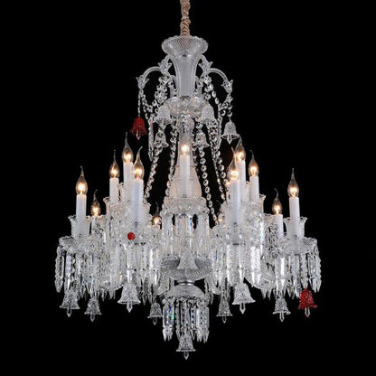 9122 European style candle crystal chandelier