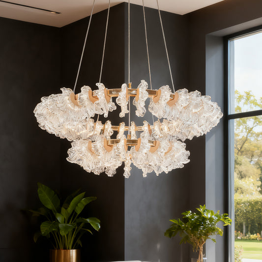 Postmodern acrylic simple chandelier
