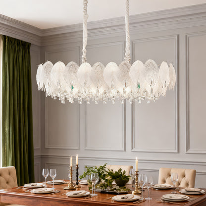 Modern simple light luxury crystal chandelier