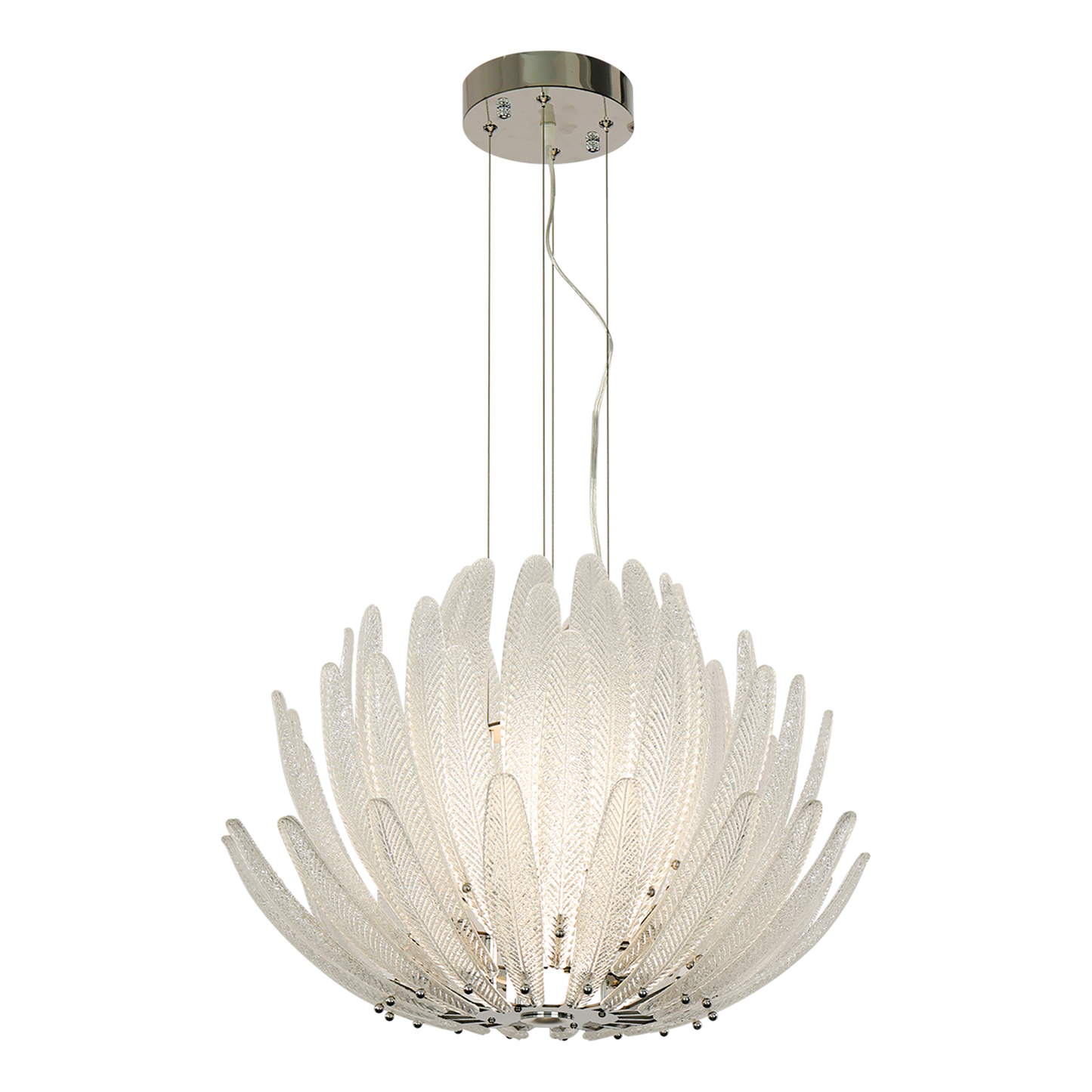 Modern minimalist living room glass pendant light branch shaped crystal light antique bedroom LED light