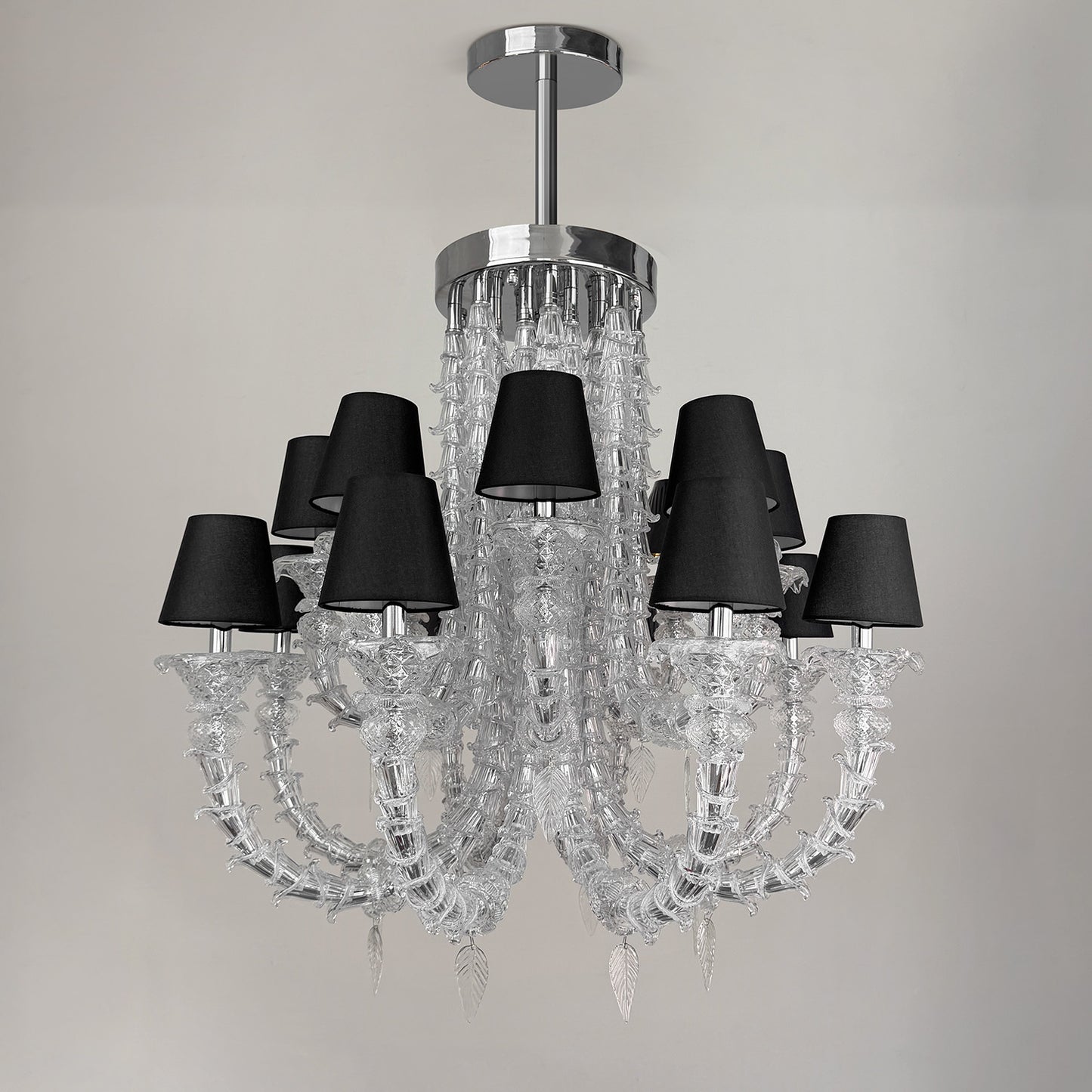 European-style crystal chandelier, suitable for hotels and villas; crystal lamp.